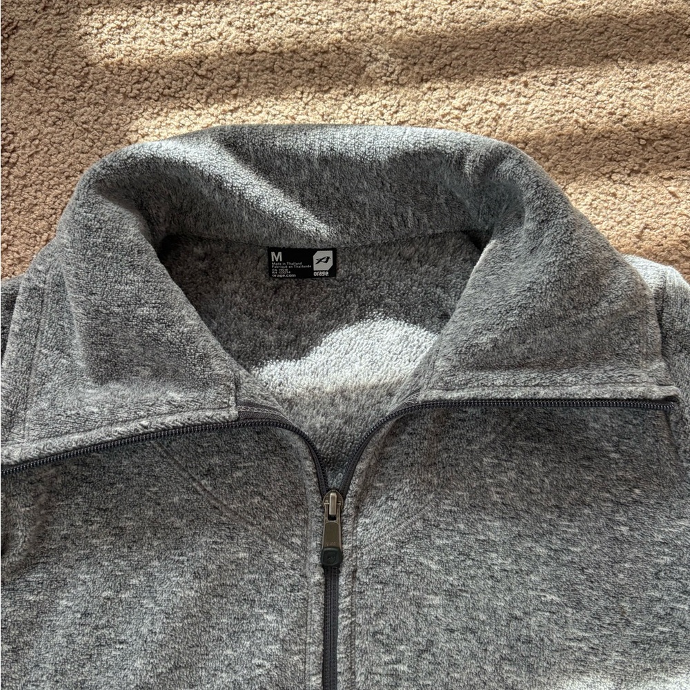 Orage Plush Gray Jacket - image 2